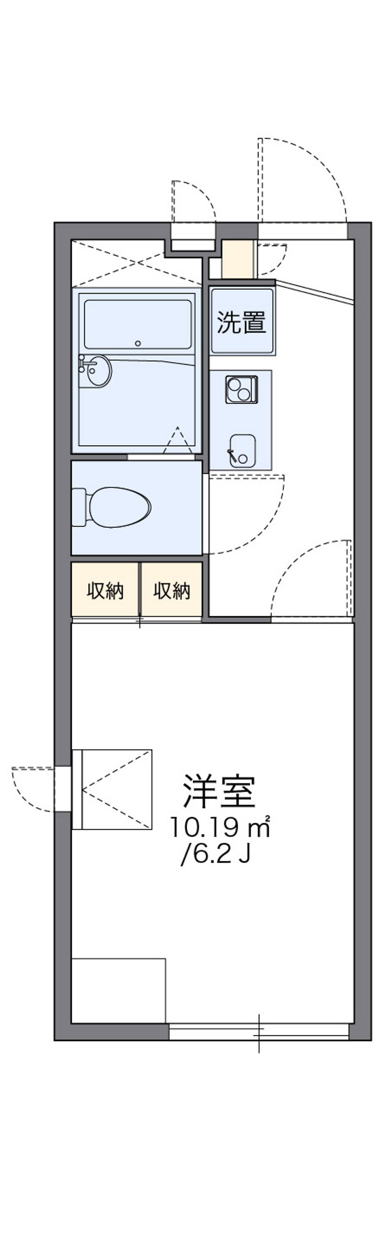 レオパレスＫａｍｉｓａｗａ 間取り