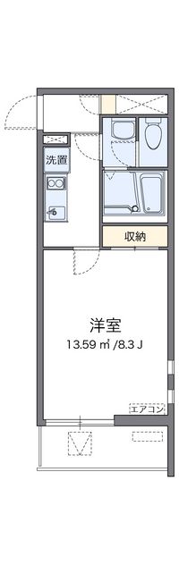 クレイノボンヌシャンス 間取り図