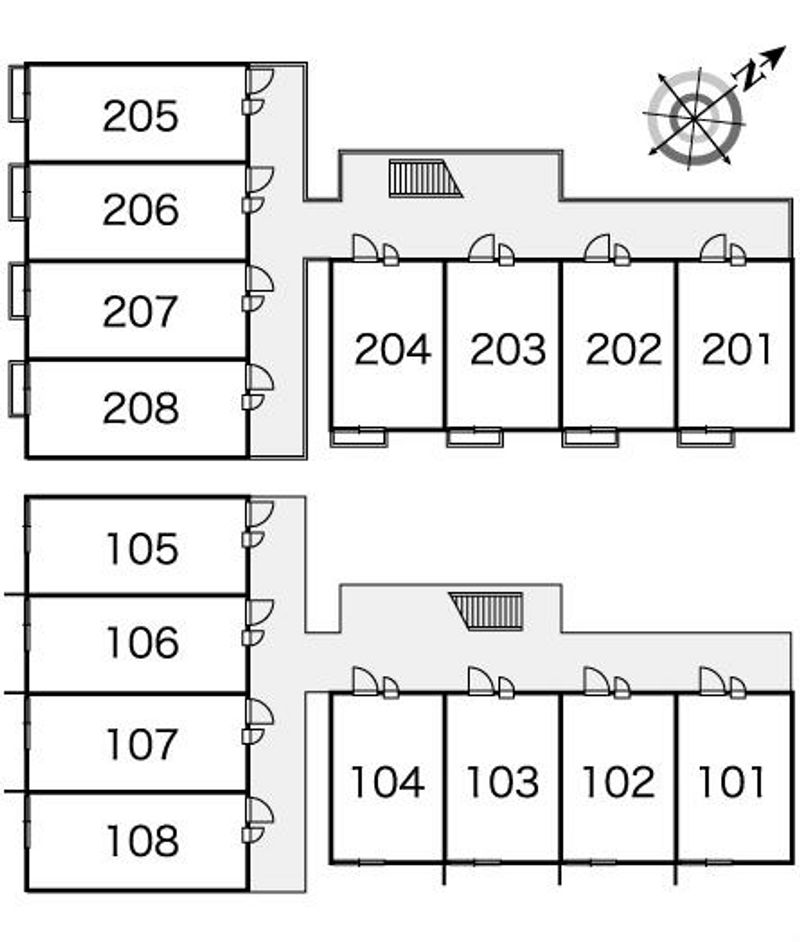 レオパレスドミールエスペランサ 間取り配置図