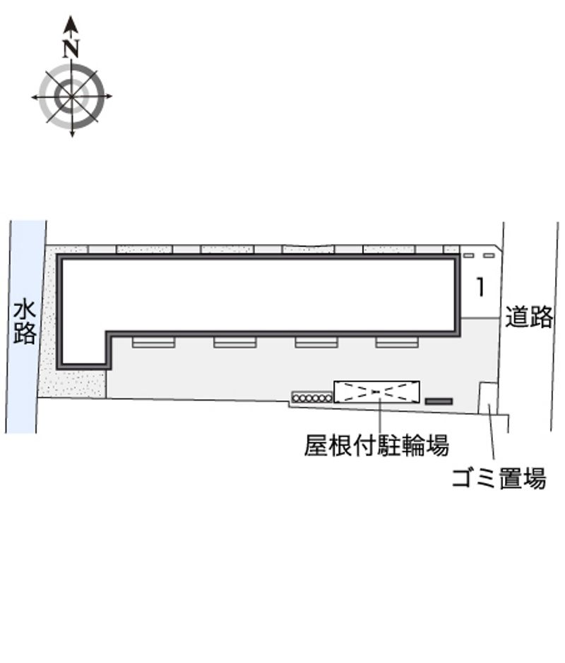 レオネクスト地行場 配置図