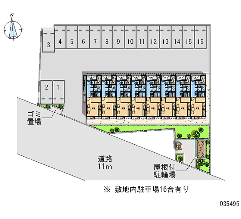 35495月租停车场