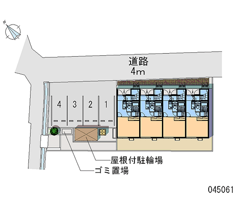 45061 Monthly parking lot