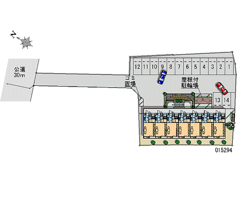 15294 bãi đậu xe hàng tháng