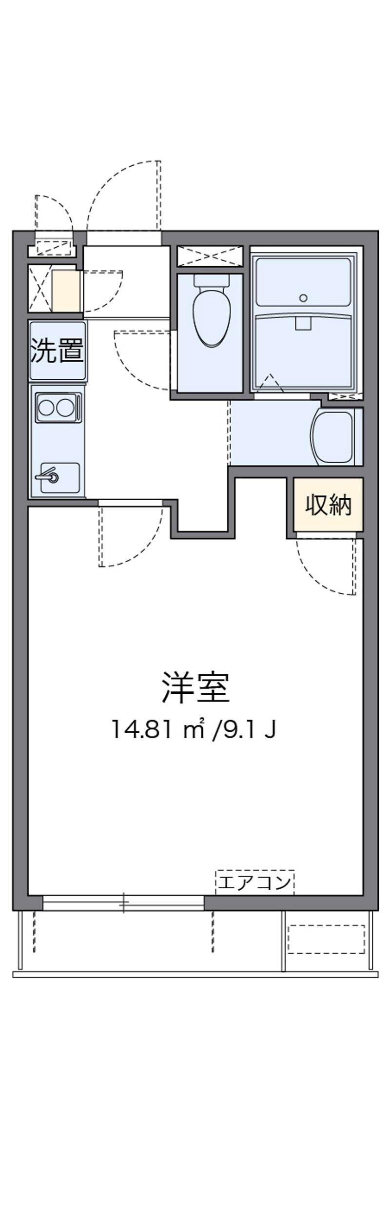 クレイノファレノプシス 間取図