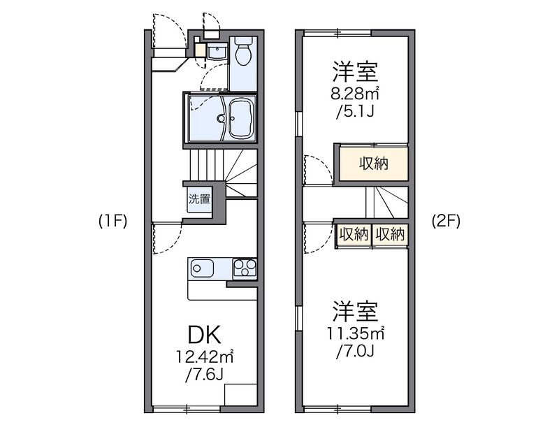 leopalace Dono Mae KOKO Floor plan
