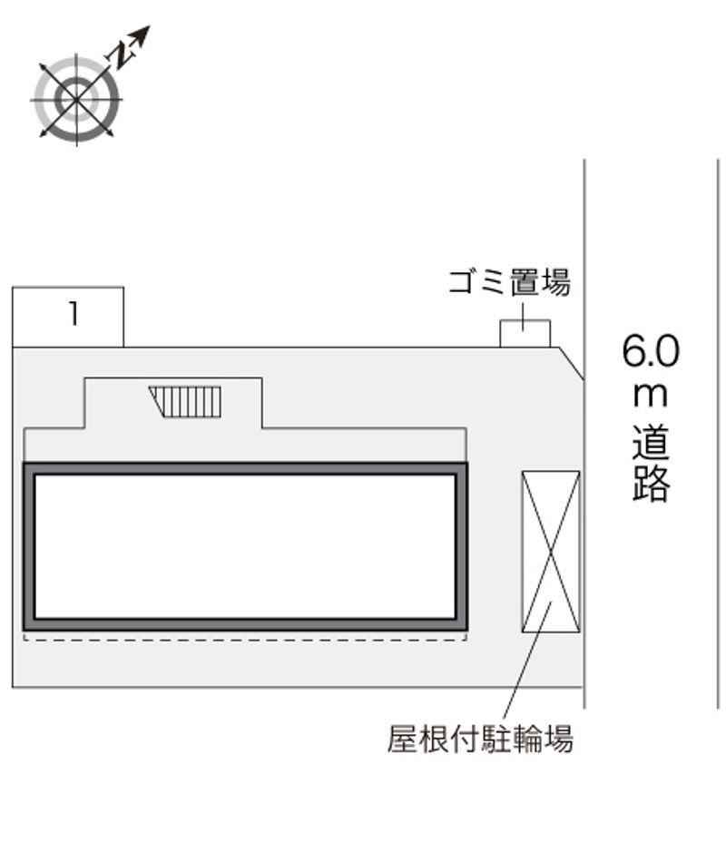 レオパレスフレア 配置図