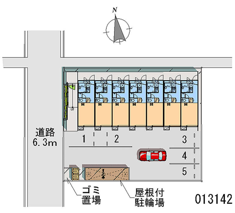 13142 Monthly parking lot