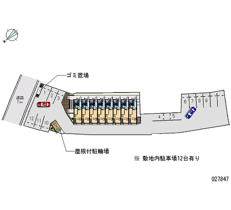 レオパレス西本町壱番館 共用部分