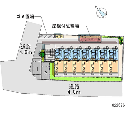 22676 Monthly parking lot