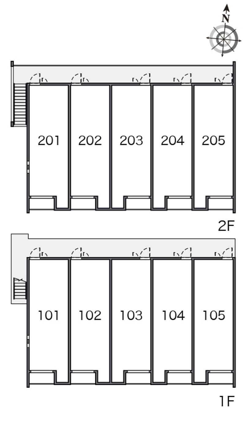 クレイノＢＡＭＢＯＯ 間取配置図