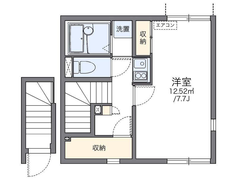 レオネクスト野田南 間取図
