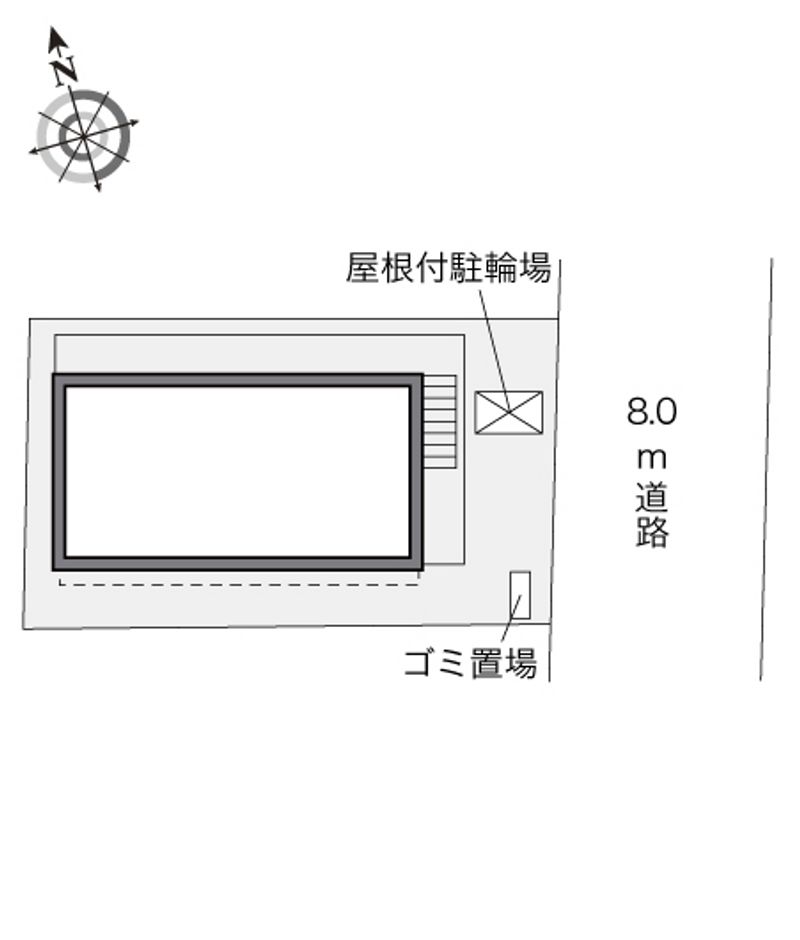 レオパレスラゲット 配置図