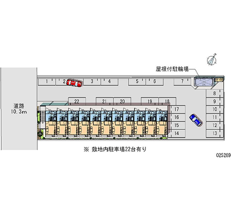 25289月租停車場