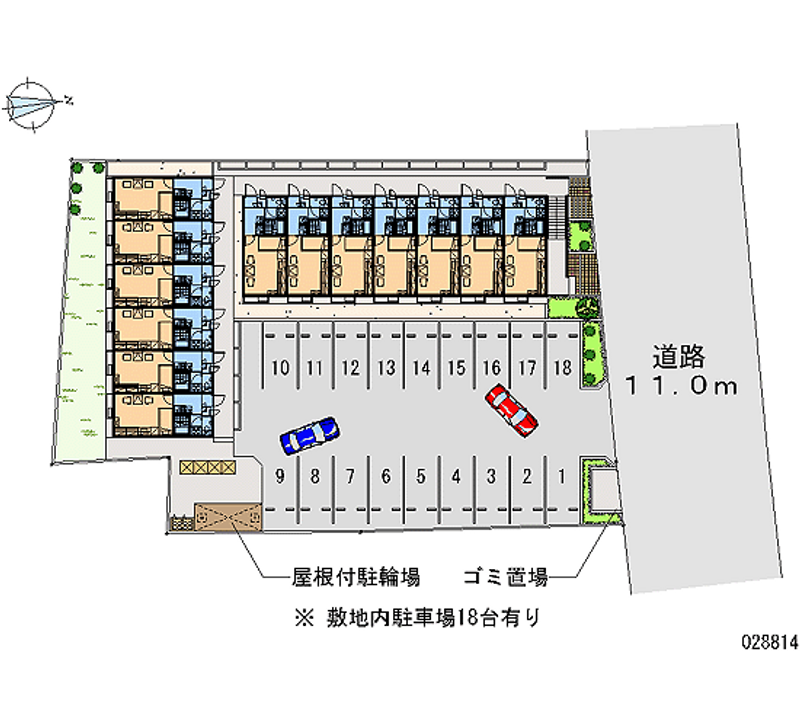 28814 Monthly parking lot