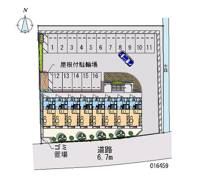 16459月租停車場