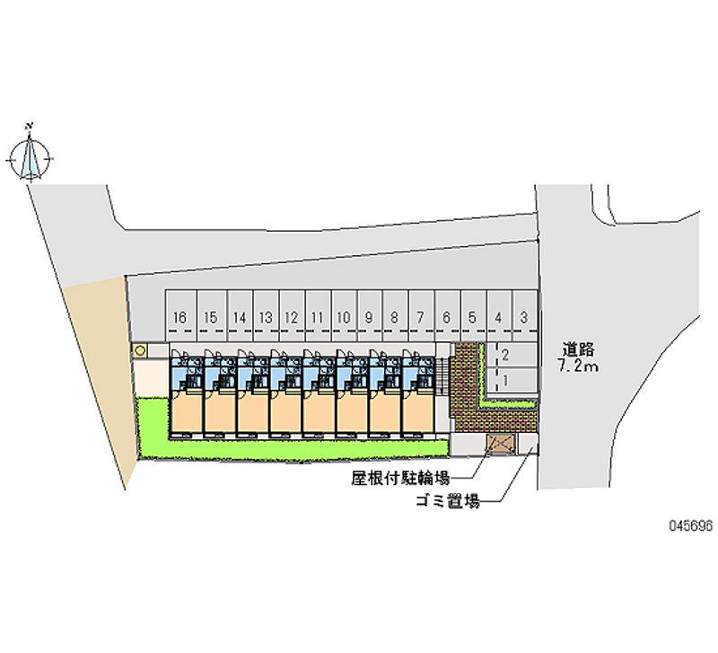 45696月租停车场