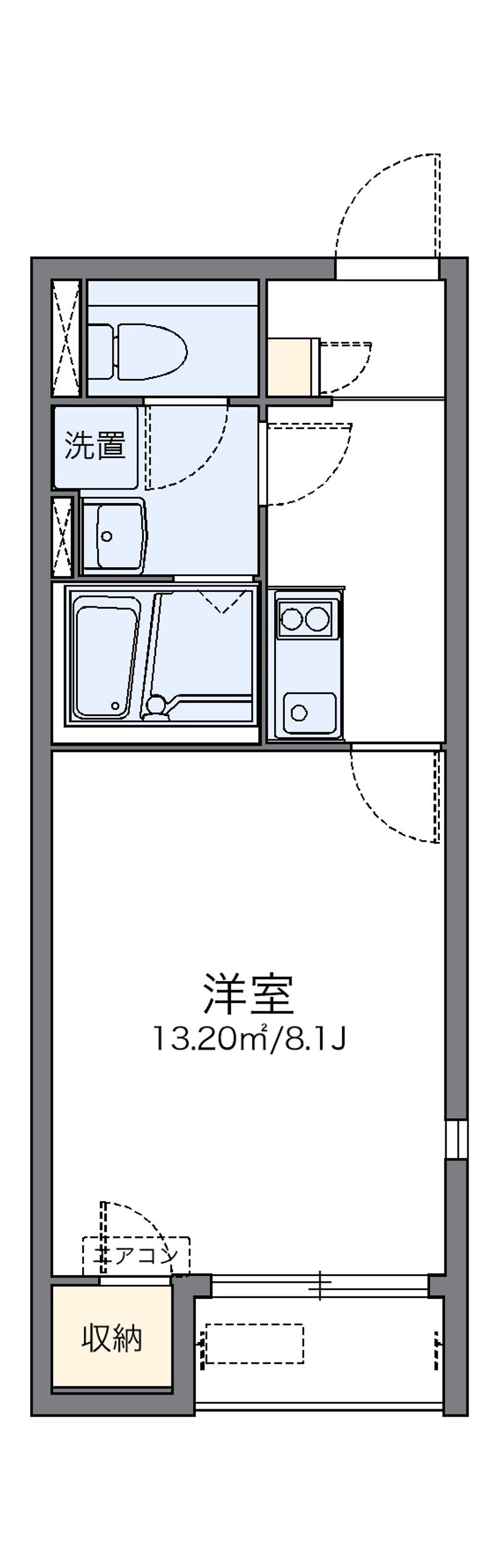 レオネクスト花水木 間取図