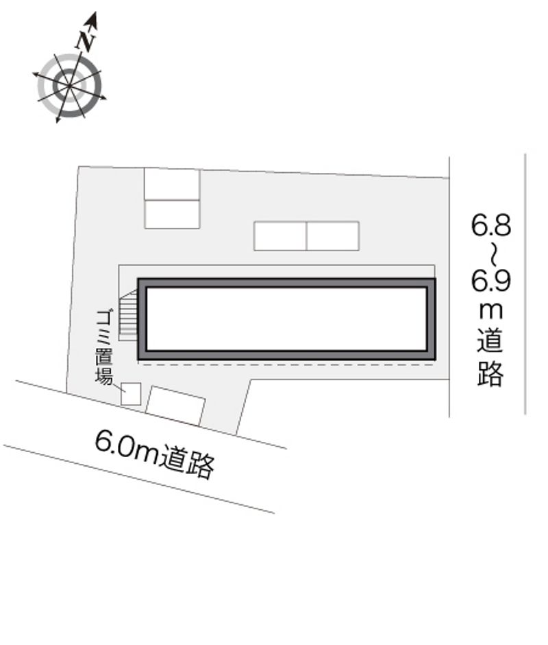 レオパレスフィット川越 駐車場