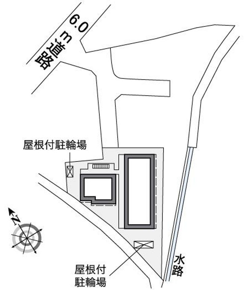 レオパレスオリーブ 配置図