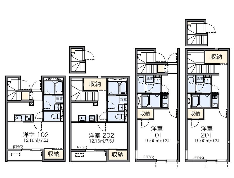 レオネクストモコプル 間取図