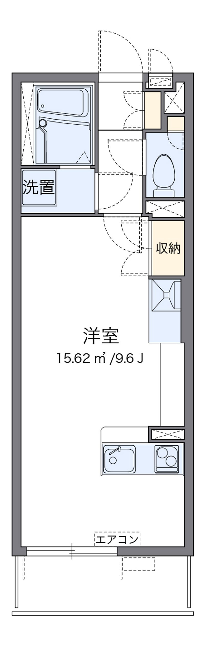 レオネクストこうじ 間取図