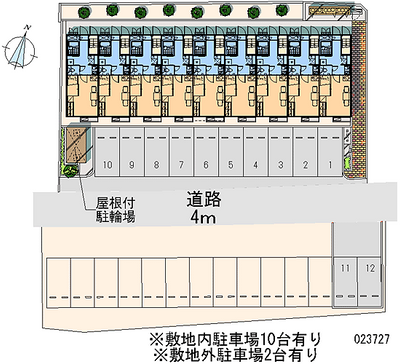 23727 Monthly parking lot