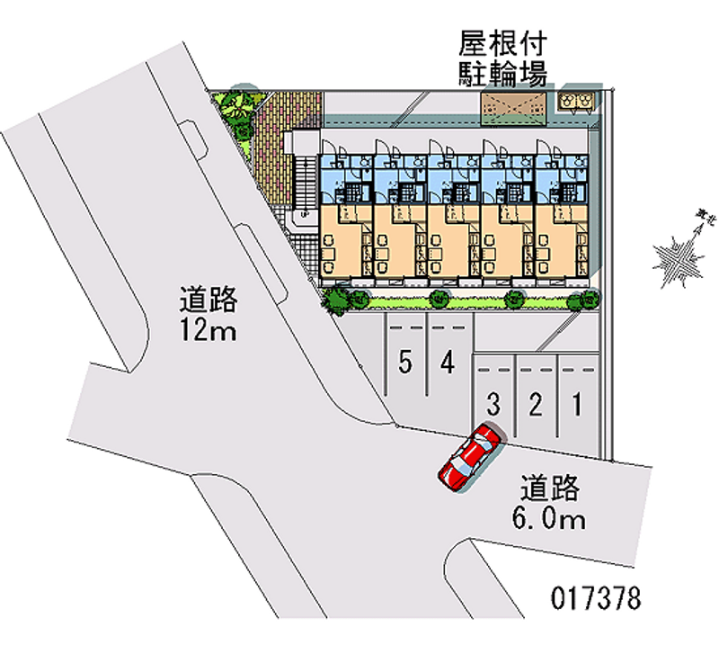 レオパレスＴＥＮＪＩＮ 区画図