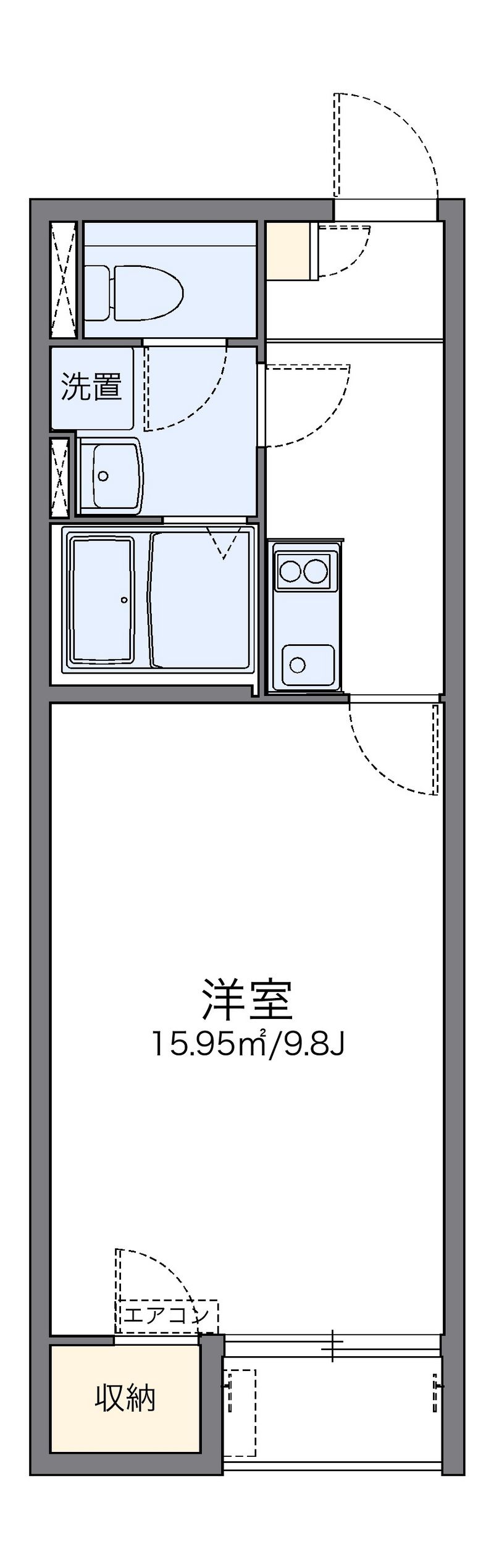 レオネクストオリーブ 間取図