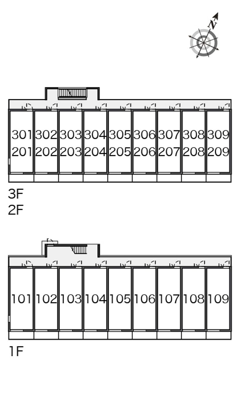 ミランダアヴェニール 間取配置図