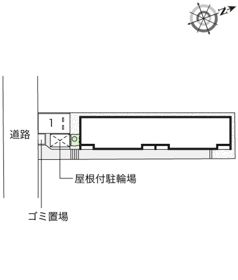 レオネクスト弁天 配置図