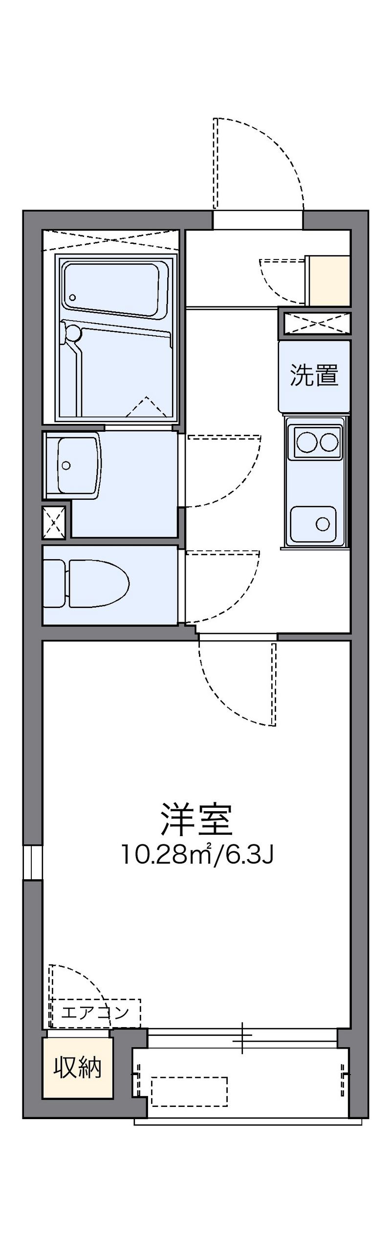 レオネクストブラウン 間取図