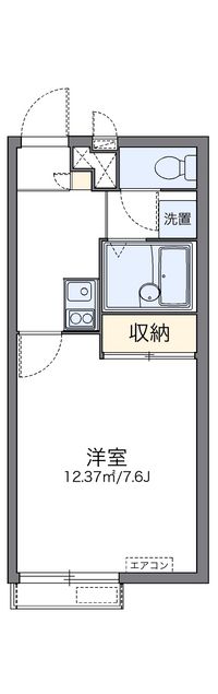 レオパレス彩 間取り図