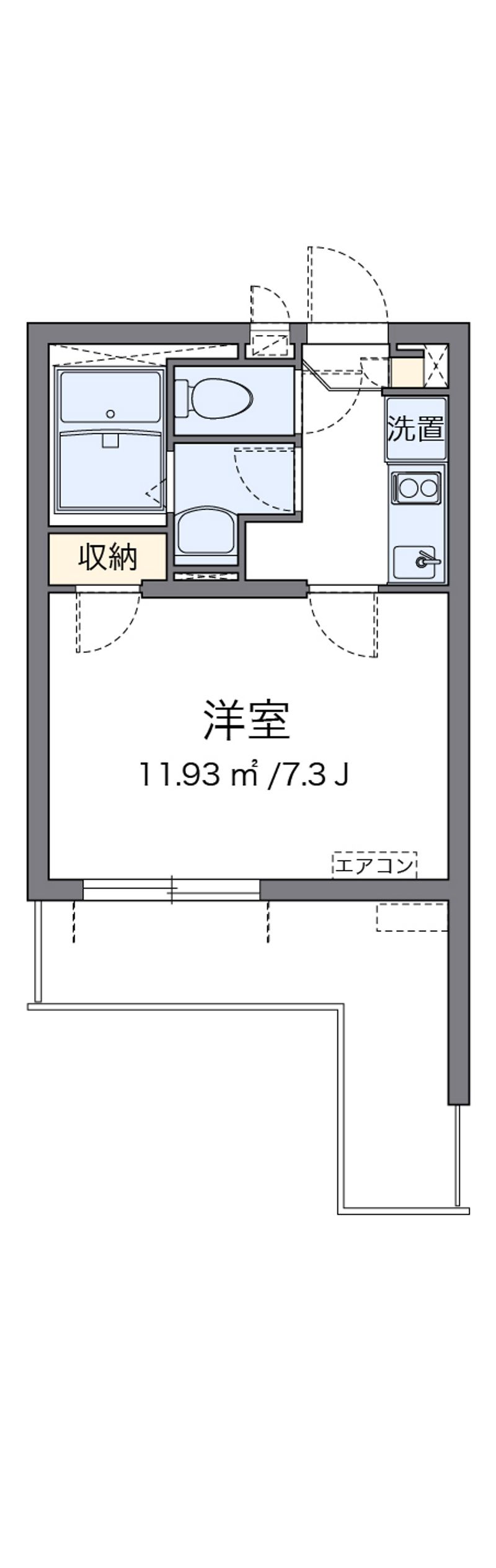 クレイノプレミール 間取図
