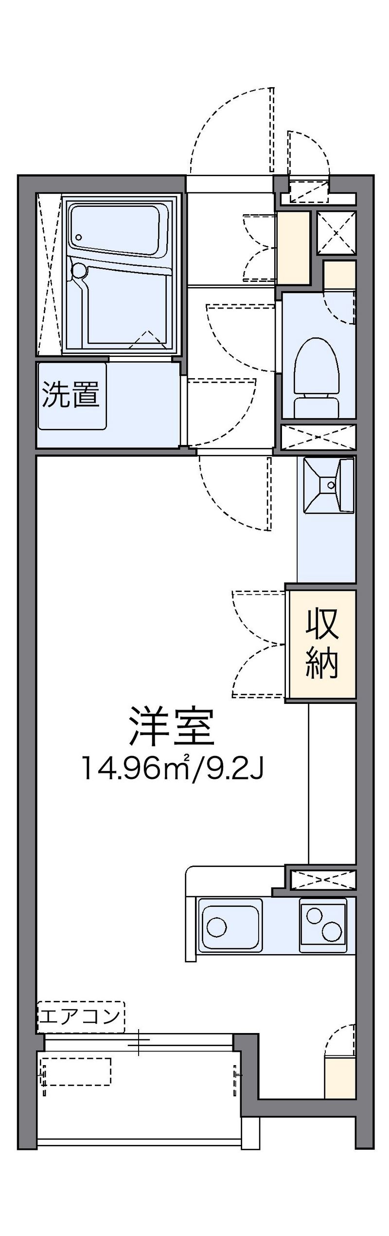 LEONEXT Komadome Floor plan