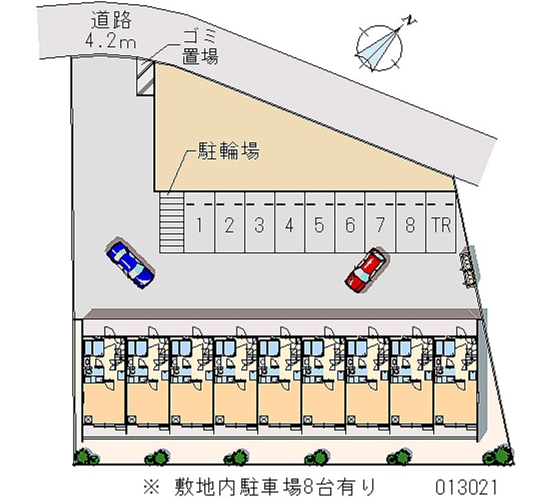 13021月租停車場