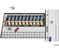 21487 bãi đậu xe hàng tháng