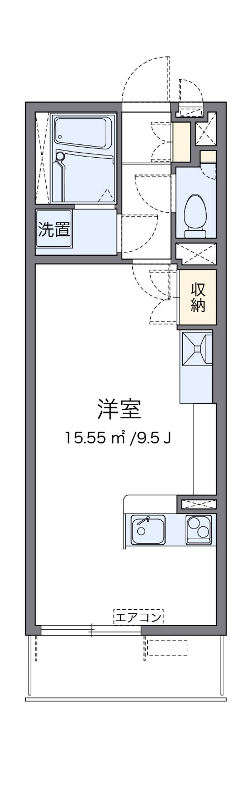 ミランダルッシェロ 間取図