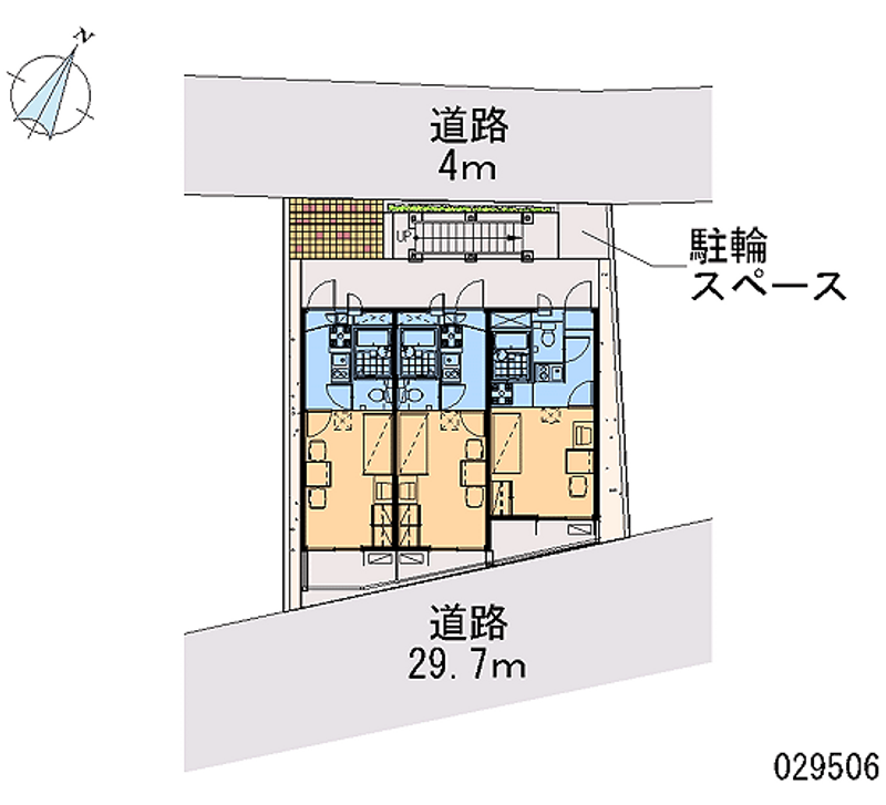レオパレスアルテ駒沢大学 区画図