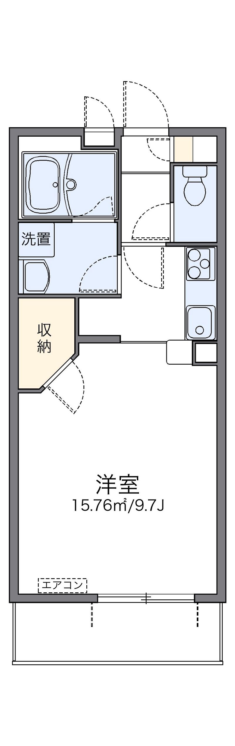 レオネクストドリーム金子 間取図