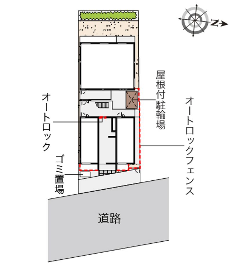レオネクストロックキャッスル 配置図