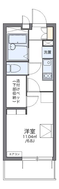 レオパレスＫＡＺＵⅢ 間取り図