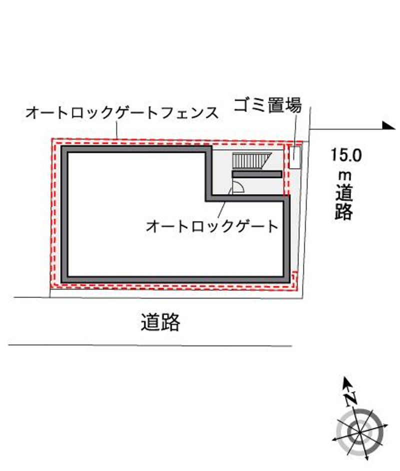 レオパレスピオニィ 配置図
