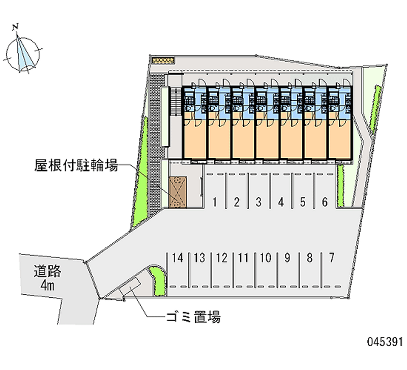 45391月租停车场