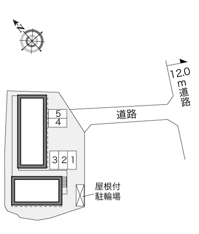レオパレスＰｒｏｎｔｏ 配置図