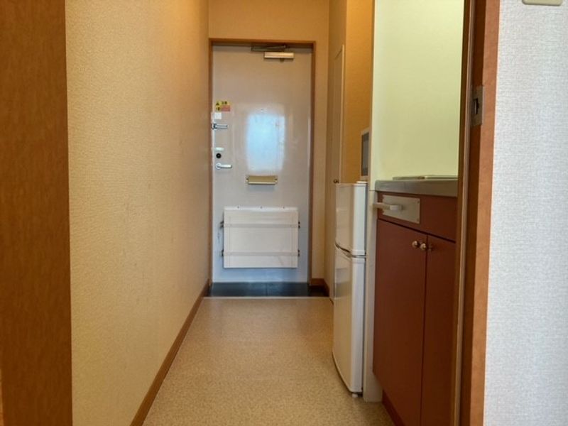 レオパレステツ壱番館 玄関