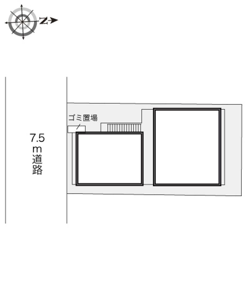 レオパレスＳＡＫＡＧＡＭＩ 配置図