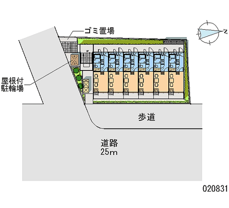 レオパレスＵＣＨＩＭＵＲＡ 区画図