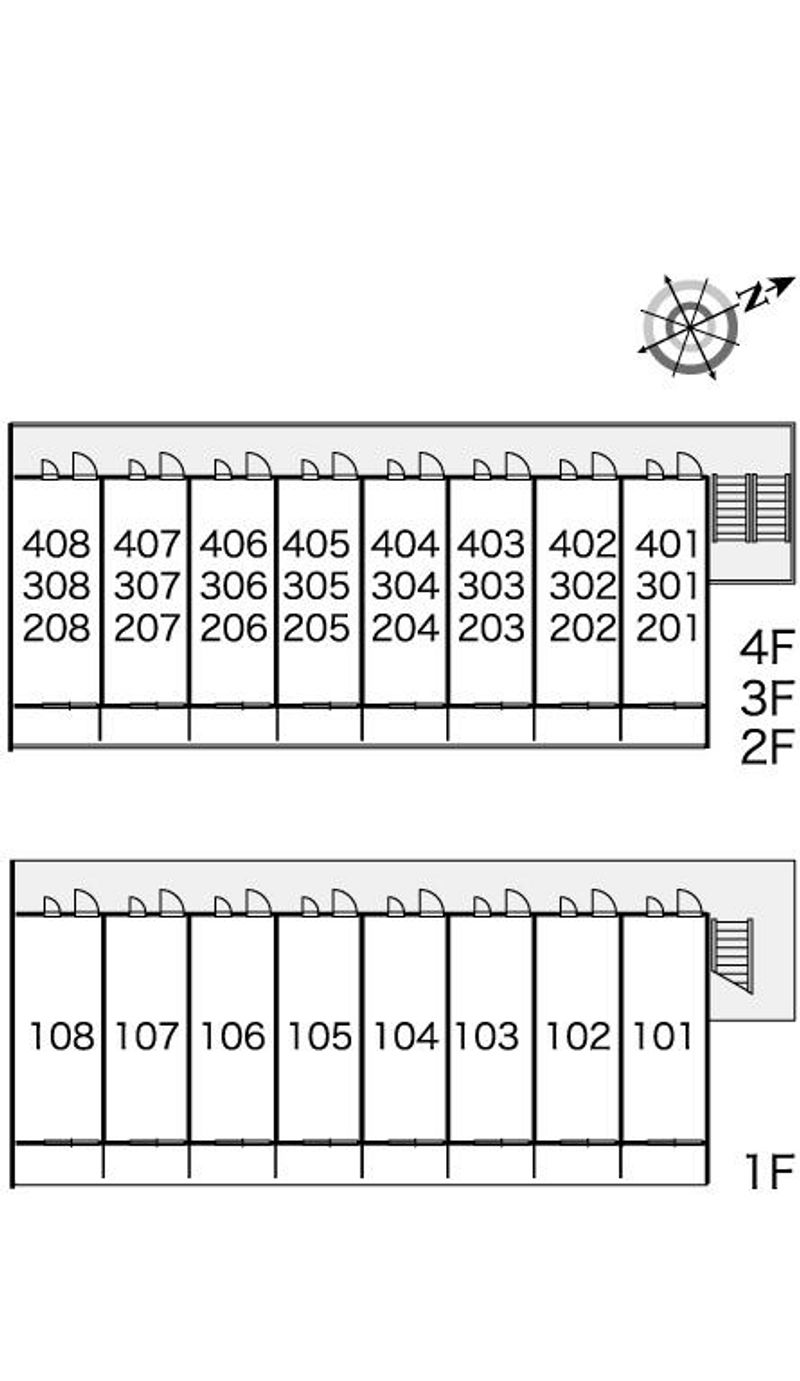 レオパレスＧｒｏｓｓｏ 間取配置図