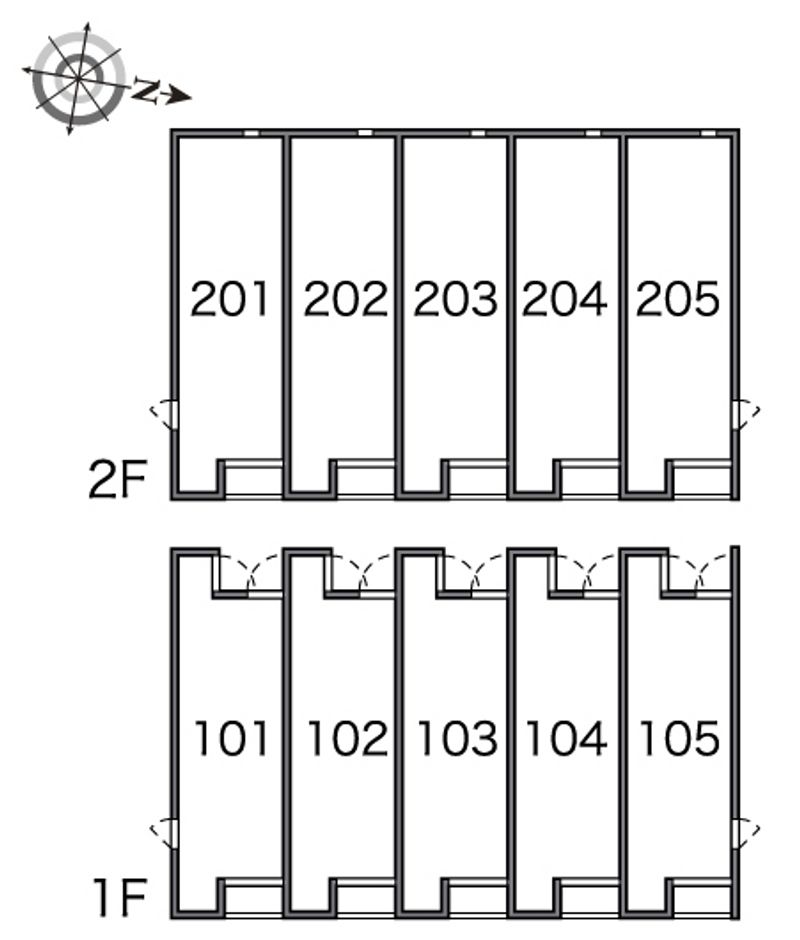レオネクスト清心 間取り配置図