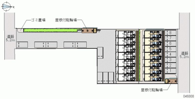 レオネクストＦＣブラボーＢ 月極駐車場